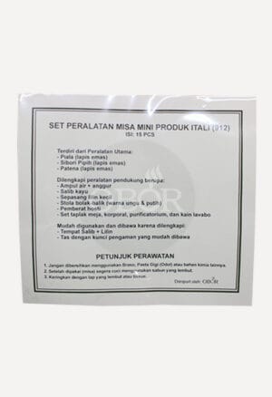 Alternative view of Set Peralatan Misa - 912 (15pcs)