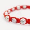 Gelang Tali Rose Metal Beads - BZB2179 - Gambar 2