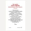 Mini Card Doa Melalui Santa Agatha - Gambar 2
