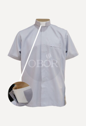 Kemeja Roman Collar