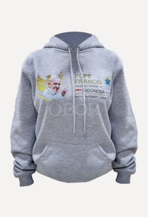 Alternative view of Hoodie Rohani Paus Fransiskus
